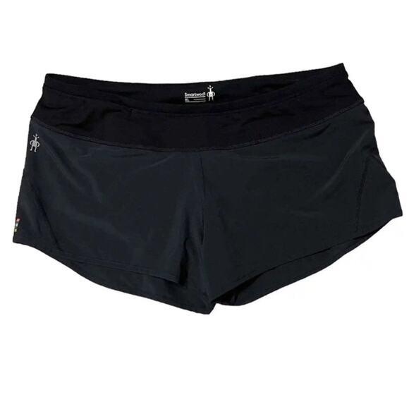 Smartwool Merino Sport Lined Shorts Black Size XL - Picture 1 of 4